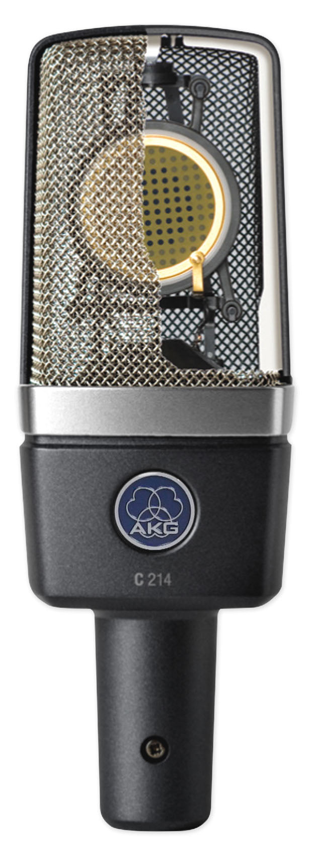C214 Condenser Microphone with Notepad-5 USB Podcast Mixer