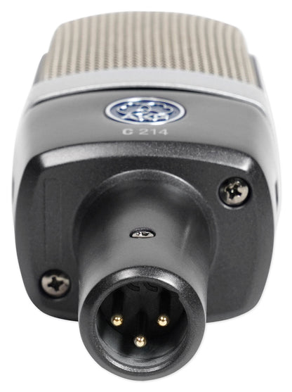 C214 Condenser Microphone with Notepad-5 USB Podcast Mixer
