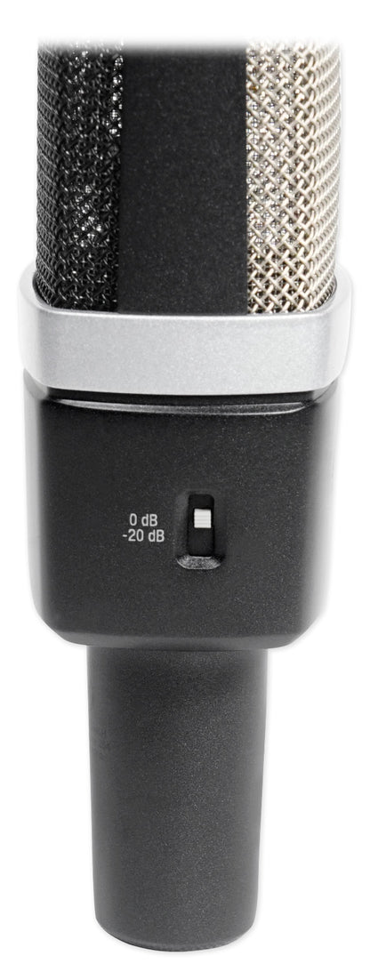 C214 Condenser Microphone with Notepad-5 USB Podcast Mixer