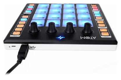 PRESONUS ATOM 16 Pad USB MIDI RGB DJ Controller+Studio One Recording Software