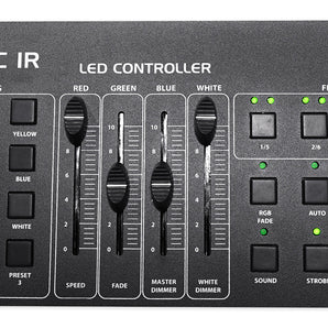 American DJ ADJ RGBW4C IR 32-Ch. DMX Controller For RGB, RGBW, RGBA LED Lights