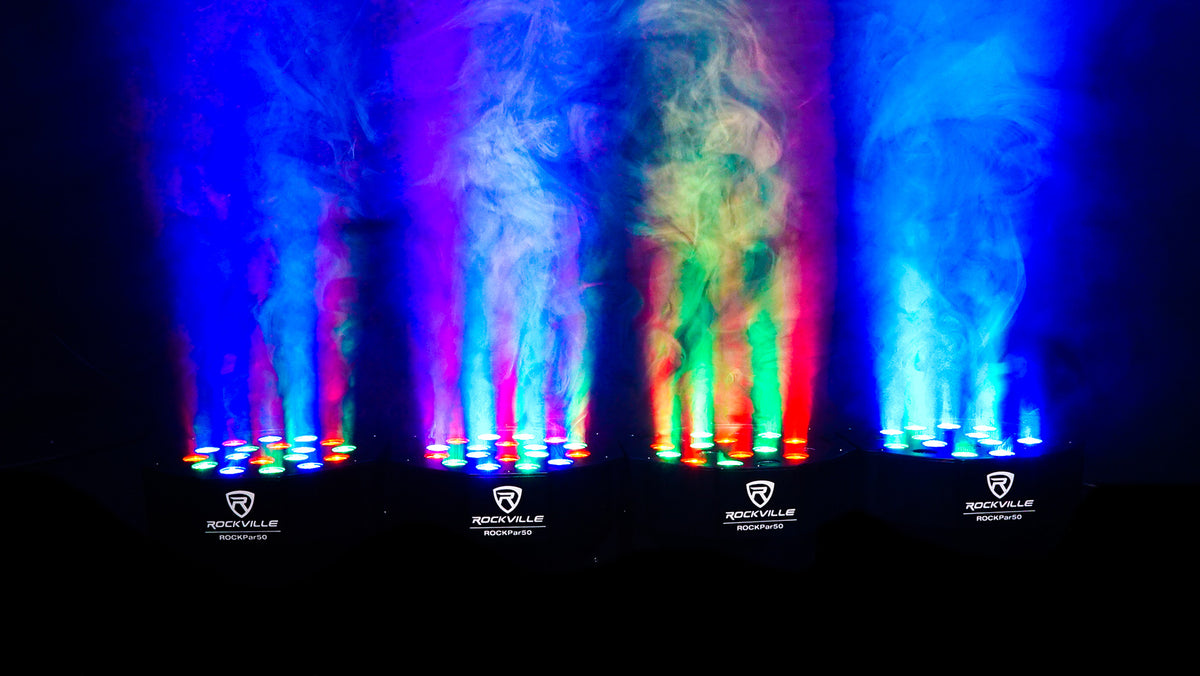 Fog Fury Jett Vertical Fog Machine +Wireless Remote+Par Light+Cable