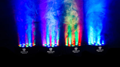 Fog Fury Jett Vertical Fog Machine +Wireless Remote+Par Light+Cable