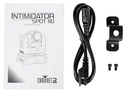 Chauvet Intimidator Spot 110 Compact LED Moving Head Beam Gobo DMX Party Light