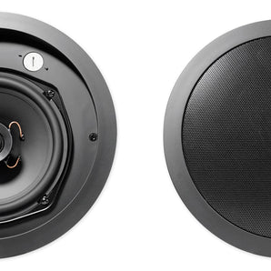 2 JBL CONTROL 16C/T 6.5" 70v Commercial Restaurant/Bar Ceiling Speakers in Black