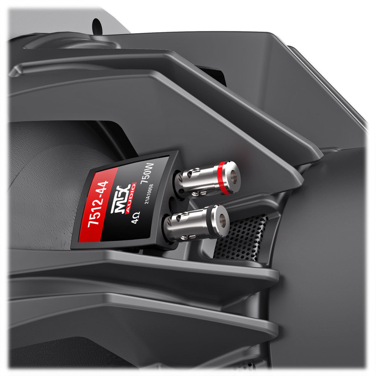 MTX 7512-44 12" 1500w Competition Subwoofer DVC 4ohm Sub+Rockbar Soundbar System