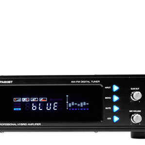 Rockville RPA60BT 19" 1000w 2-Ch USB Bluetooth  DJ/Pro/Karaoke Amplifier Mixer