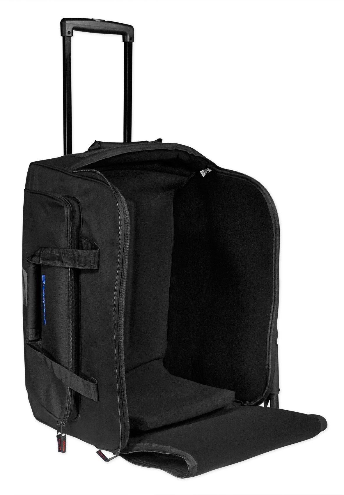 Rockville SB12M Rolling Travel Bag For Select 12" DJ PA Speakers+Handle+Wheels