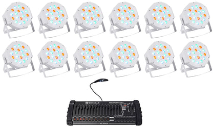 RockPAR50 White 12-Pack + ROCKFORCE 384
