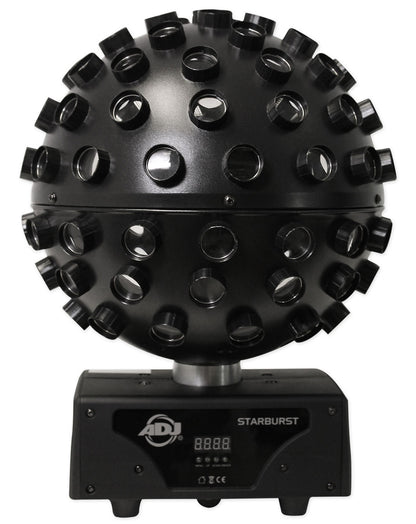 (2) Starburst LED Spheres + (2) RockPAR50 White Par Lights + DMX Cables