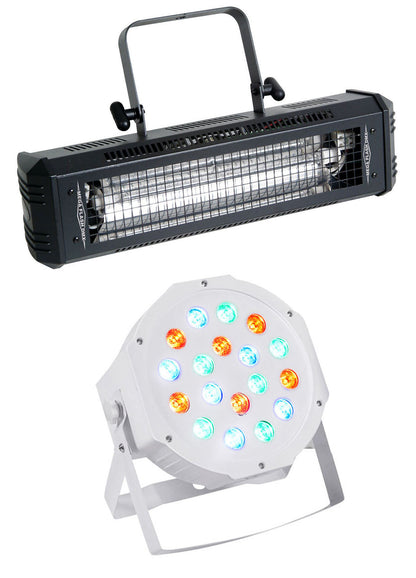 MEGA FLASH DMX + Rockpar50 WHT