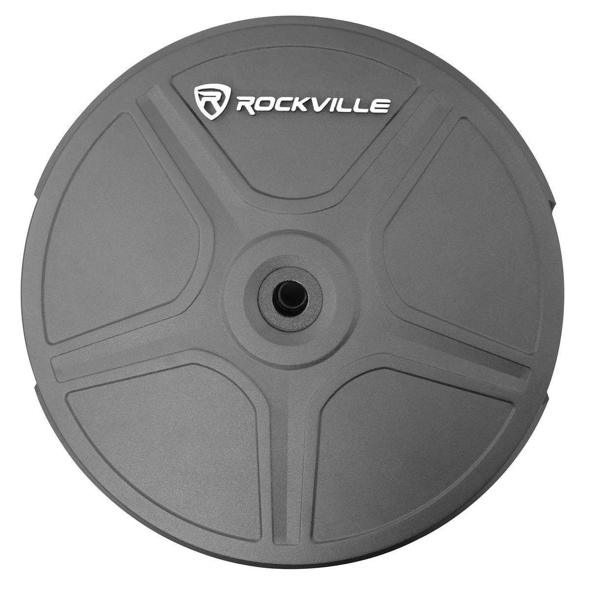 Rockville RockGhost Active 8" Car Subwoofer For 15"/16"/17" Full Size Spare Tire