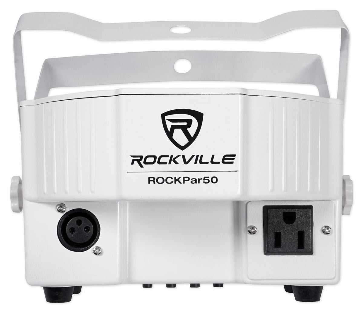 RockPAR50 WHT LED RGB Compact Par Can DJ/Club DMX Wash Light+Cable