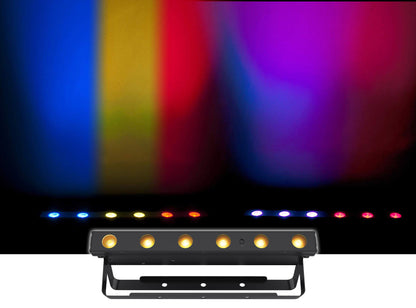 Chauvet DJ Ezlink Strip Q6 BT Wireless Battery-Powered RGBA Bluetooth Wash Light