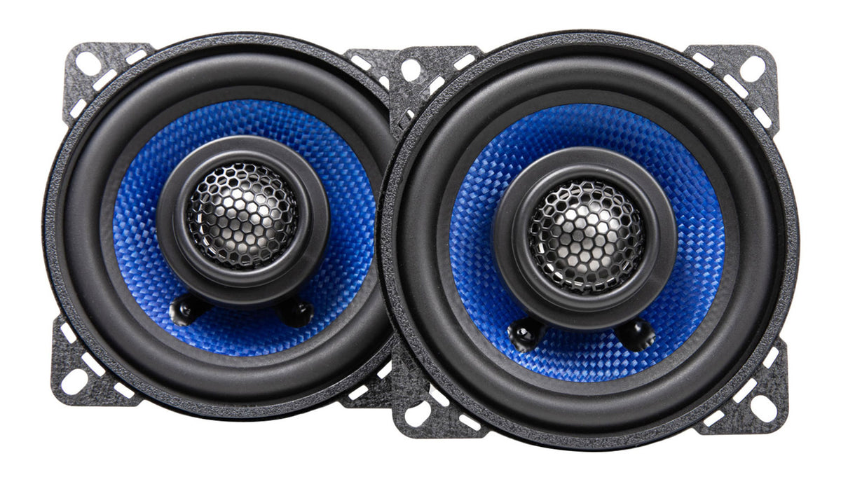 (4) HCC4CX 4" 75 Watt 2-Way Coaxial Car Audio Speakers