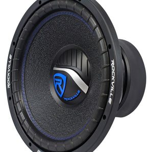 Rockville W12K6-D4 12” 800w Car Audio Subwoofer Dual 4-Ohm Sub CEA Compliant
