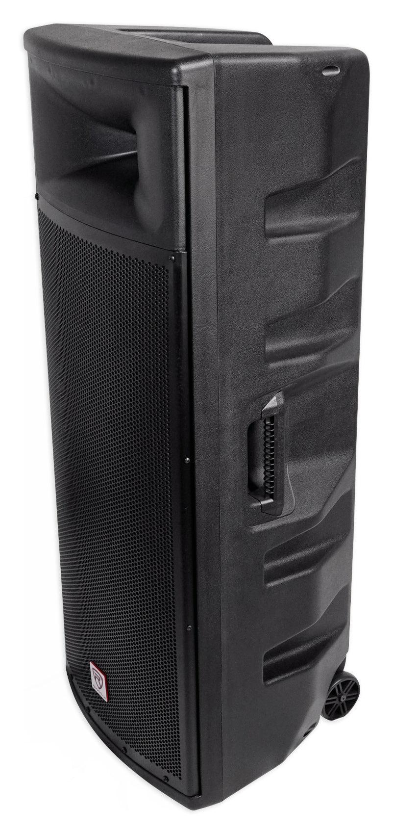 Rockville SPGN258 Dual 15” 3000w 2-Way 8-Ohm Passive DJ PA Speaker/ABS Cabinet