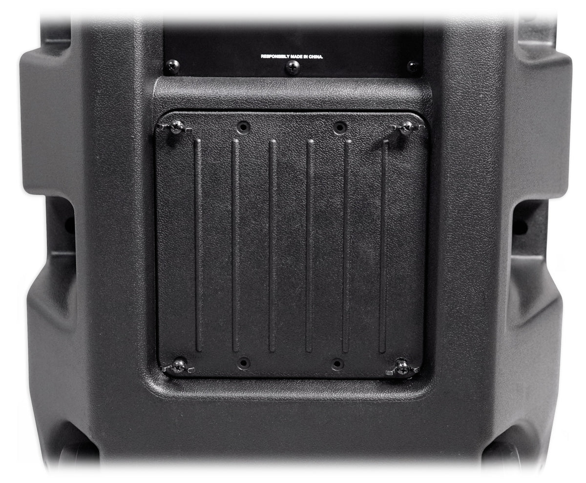Rockville SPGN258 Dual 15” 3000w 2-Way 8-Ohm Passive DJ PA Speaker/ABS Cabinet