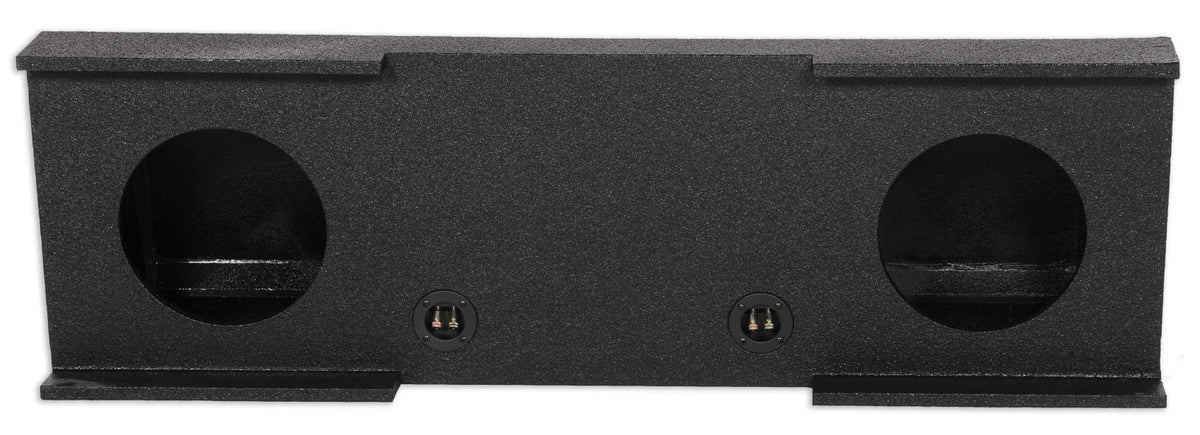 Rockville Dual 12 inch Sub Enclosure Box For 2007-13 GMC/Chevy Sierra/Silverado Crew