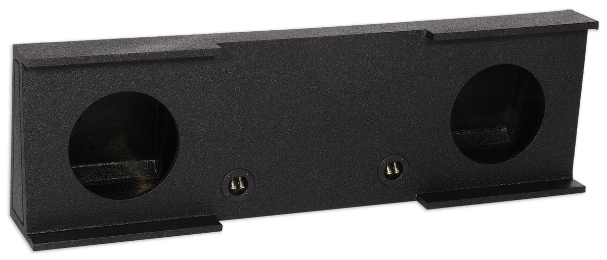 Rockville Dual 12 inch Sub Enclosure Box For 2007-13 GMC/Chevy Sierra/Silverado Crew