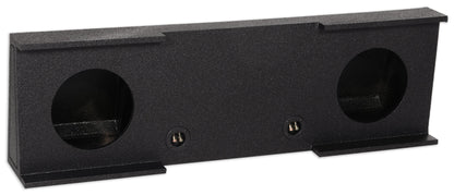 Rockville Dual 12 inch Sub Enclosure Box For 2007-13 GMC/Chevy Sierra/Silverado Crew