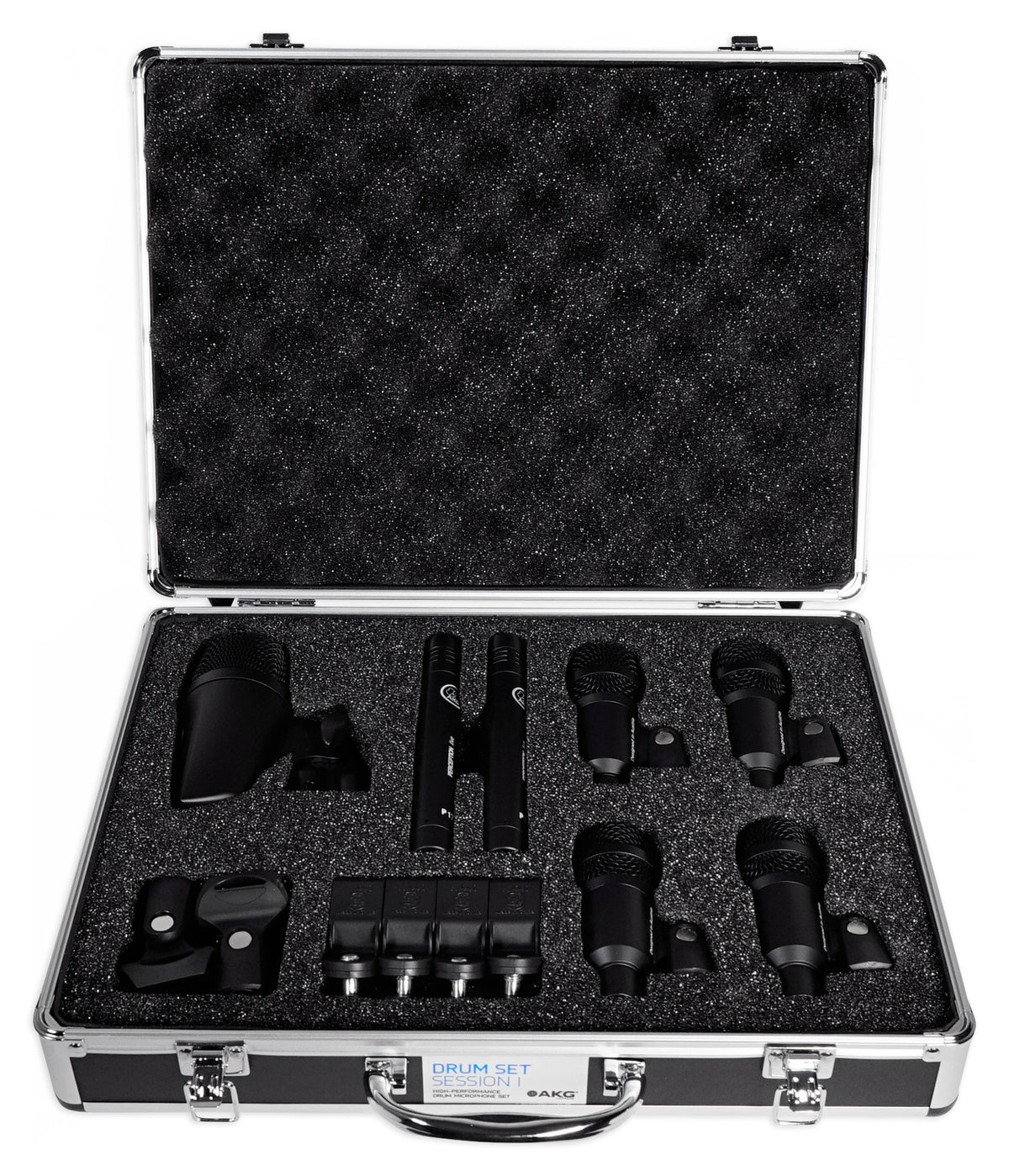 AKG Drum Set Session I with Mic Stands