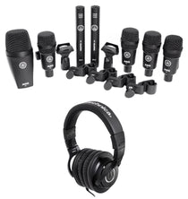 AKG Drum Set Session I with ATH-M40x Headphones