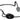 AKG C544 L Fitness Headset Microphone + Speaker For Workout Yoga Spin Pilates