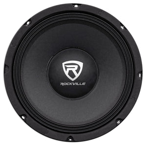 Rockville RM104PRO 10 inches 600 Watt 4 Ohm SPL Car Midrange Mid-Bass Pro Speaker