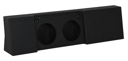 2009-17 Ford F150 Super Crew+2017 F250/350 Super Duty Dual 10 Inch Subwoofer Sub Box