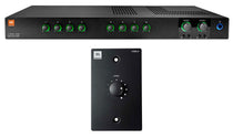 JBL CSMA280 Commercial/Restaurant 2 x 80w Amplifier+Black Wall Volume Controller