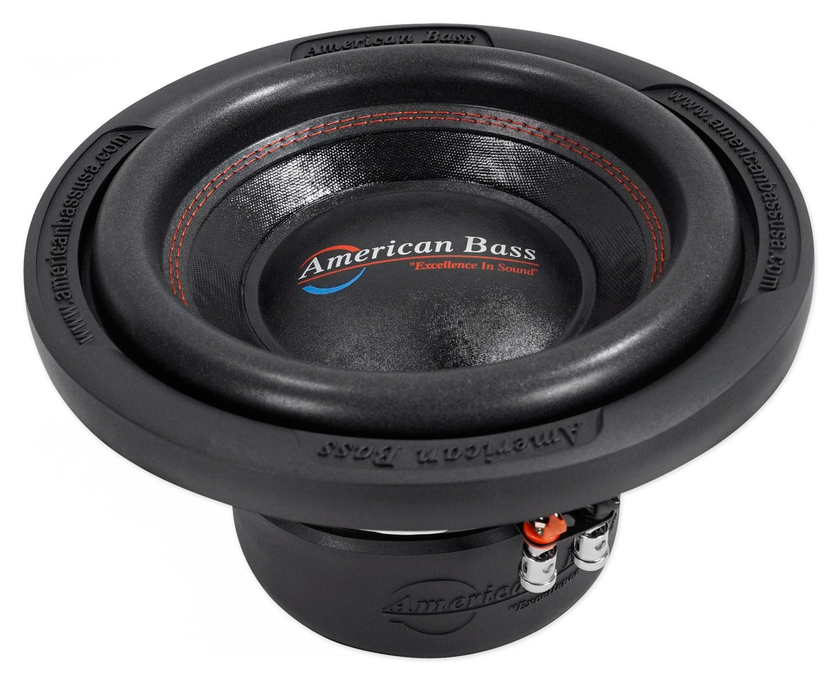 American Bass XD-1044 900 Watt 10" Car Audio Subwoofer+Vented Sub Box Enclosure