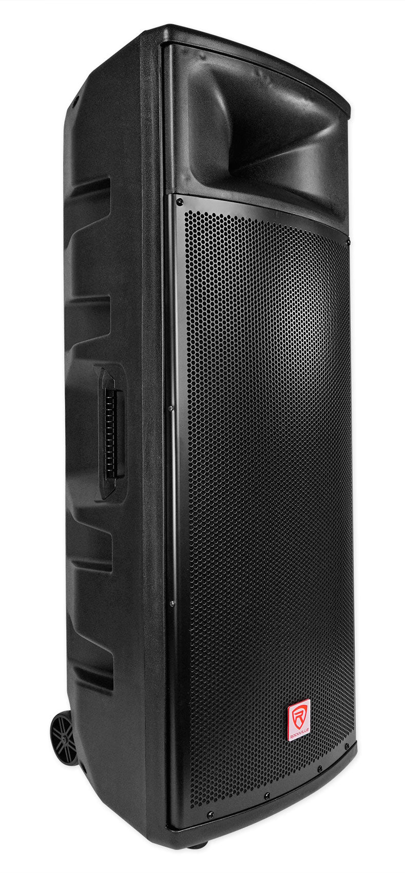 Rockville BPA225 Dual 15" Powered Active 1500w Pro DJ PA Speaker w Bluetooth+TWS