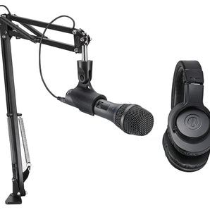 Audio Technica AT2005USBPK Studio Recording Kit-USB Microphone+Headphones+Boom