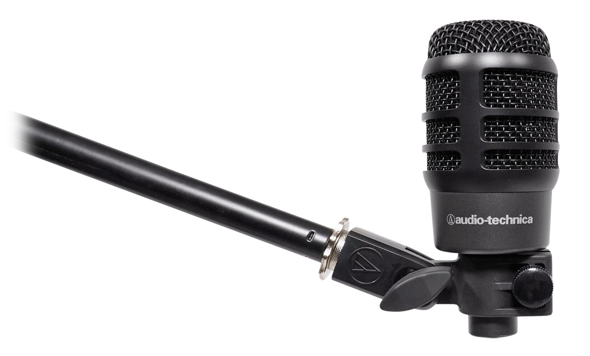 ATM250 Kick Drum Percussion Brass Mic + RockShield 3 Isolation Shield