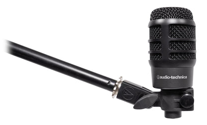 ATM250 Kick Drum Percussion Brass Mic + RockShield 3 Isolation Shield