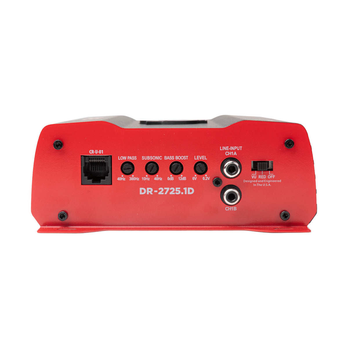 DR-2725.1D 2725W Mono Amplifier + RWK41 Amp Kit