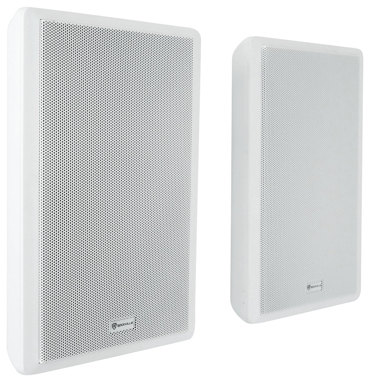 CSA140Z 70V Amplifier + (4) RockSlim 70W White Wall Speakers