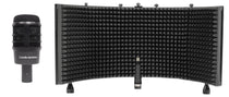 ATM250 Kick Drum Percussion Brass Mic + RockShield 3 Isolation Shield