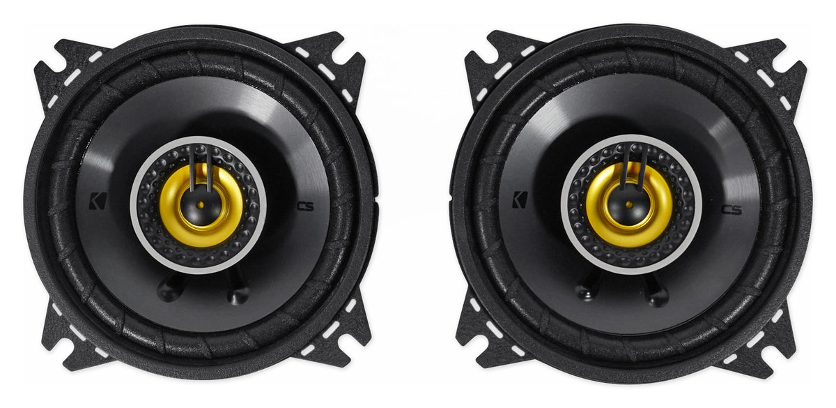 Pair KICKER 46CSC44 4" 300 Watt 4-Ohm 2-Way Car Audio Coaxial Speakers CSC44