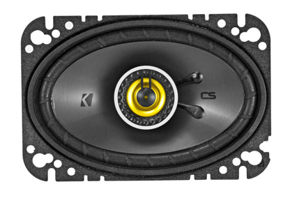Pair KICKER 46CSC464 4x6" 300 Watt 4-Ohm 2-Way Car Audio Coaxial Speakers CSC464