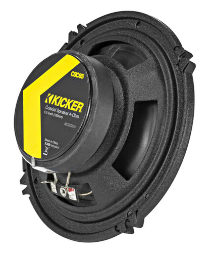 Pair KICKER 46CSC654 CSC65 6.5" 6-1/2" 600 Watt 4-Ohm Car Audio Coaxial Speakers