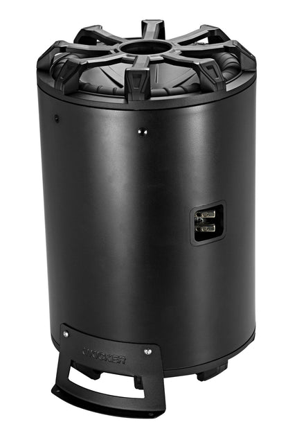 KICKER 46CWTB104 TB 10" 800w Marine Loaded Subwoofer Enclosure+Passive Radiator