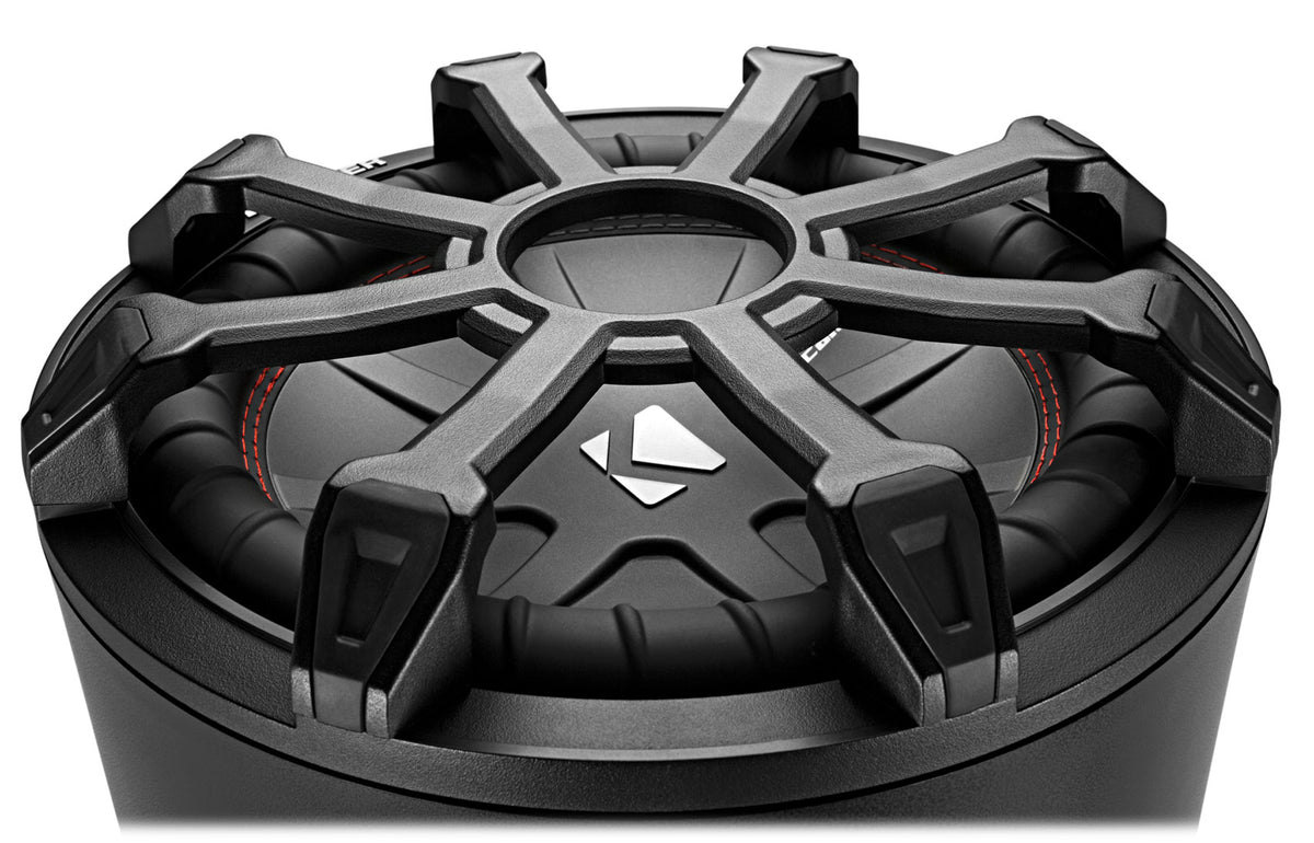 KICKER 46CWTB104 TB 10" 800w Marine Loaded Subwoofer Enclosure+Passive Radiator