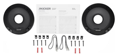 Pair KICKER 46CSC654 CSC65 6.5" 6-1/2" 600 Watt 4-Ohm Car Audio Coaxial Speakers