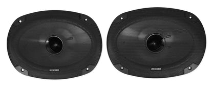 KICKER 46CSS694 6x9" 900w Car Audio Component Speakers w/ 0.75" Tweeters CSS69