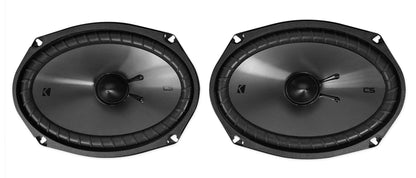 KICKER 46CSS694 6x9" 900w Car Audio Component Speakers w/ 0.75" Tweeters CSS69