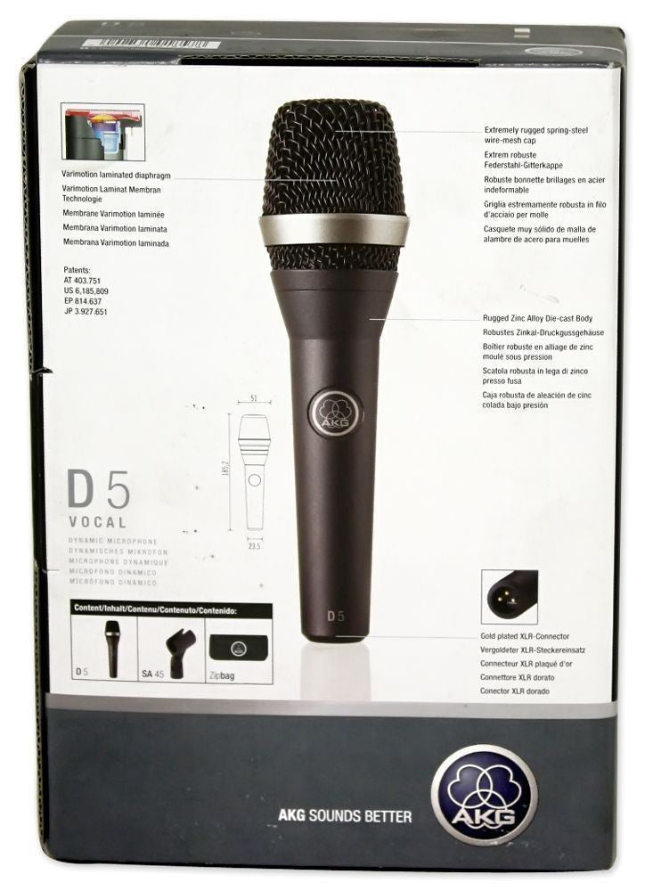 D5 Dynamic Vocal Microphone