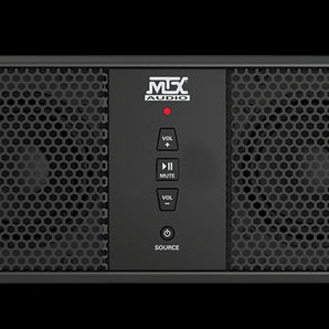 MTX MUD6SP Six-Speaker Marine Soundbar System for Polaris/RZR/ATV/UTV/Jeep/Cart