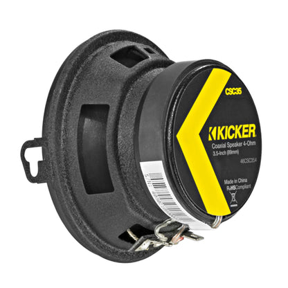 Pair KICKER 46CSC354 3.5" 3-1/2" 180 Watt 4-Ohm 2-Way Car Audio Speakers CSC354